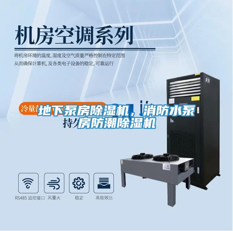 地下泵房除濕機，消防水泵房防潮除濕機