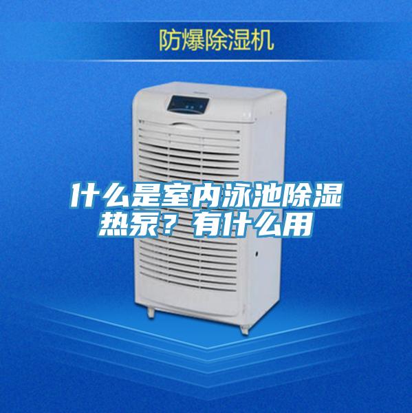什么是室內泳池除濕熱泵？有什么用