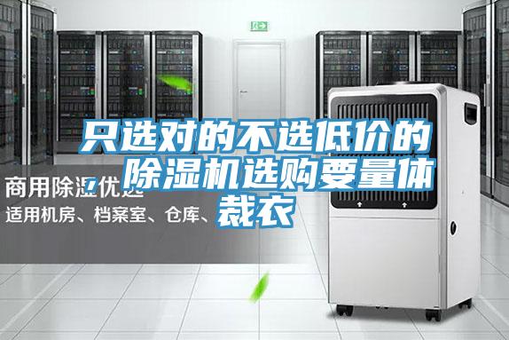 只選對(duì)的不選低價(jià)的，除濕機(jī)選購要量體裁衣
