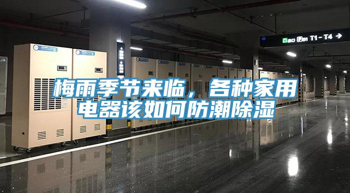 梅雨季節來臨，各種家用電器該如何防潮除濕