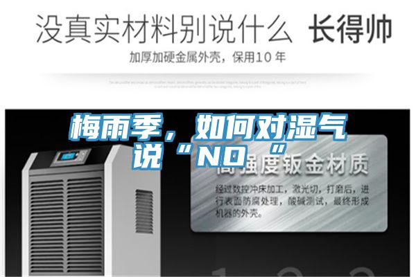 梅雨季，如何對濕氣說“NO ”