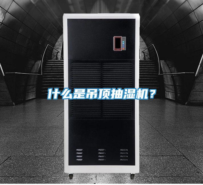 什么是吊頂抽濕機？