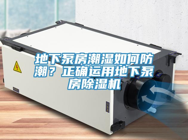 地下泵房潮濕如何防潮？正確運(yùn)用地下泵房除濕機(jī)