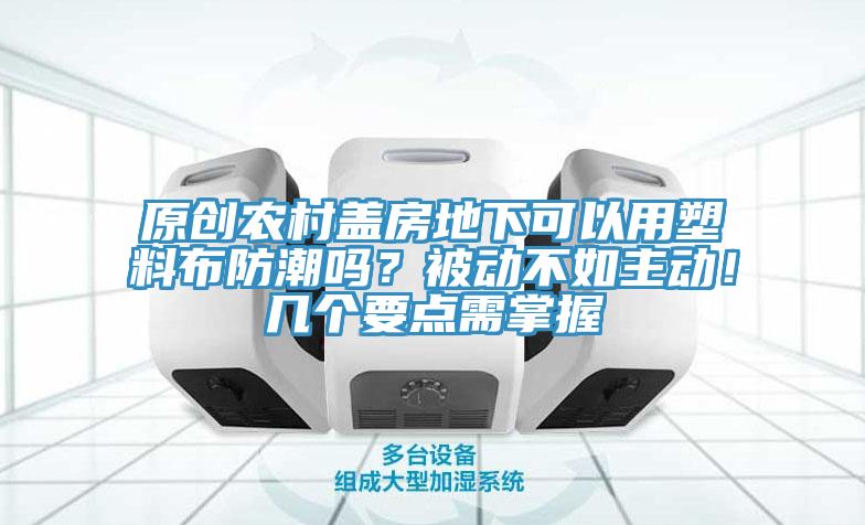 原創(chuàng)農(nóng)村蓋房地下可以用塑料布防潮嗎？被動不如主動！幾個要點需掌握