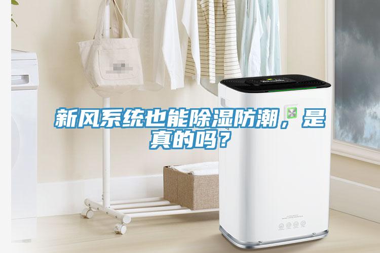 新風(fēng)系統(tǒng)也能除濕防潮，是真的嗎？