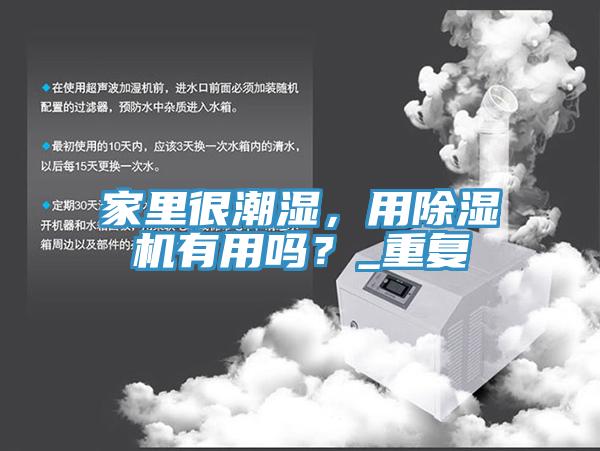 家里很潮濕，用除濕機有用嗎？_重復