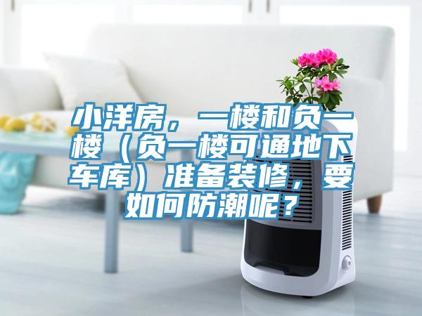 小洋房，一樓和負一樓（負一樓可通地下車庫）準備裝修，要如何防潮呢？
