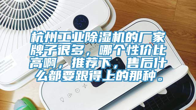 杭州工業(yè)除濕機的廠家牌子很多，哪個性價比高啊，推薦下，售后什么都要跟得上的那種。