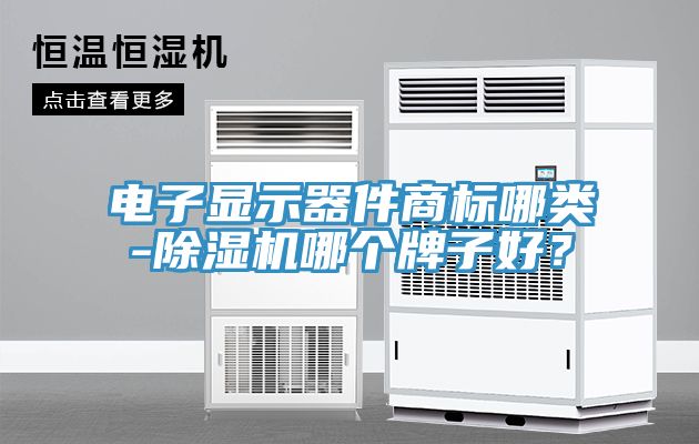 電子顯示器件商標(biāo)哪類-除濕機(jī)哪個(gè)牌子好？