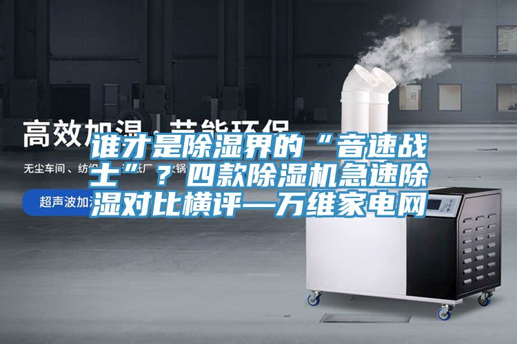 誰才是除濕界的“音速戰(zhàn)士”？四款除濕機(jī)急速除濕對(duì)比橫評(píng)—萬維家電網(wǎng)
