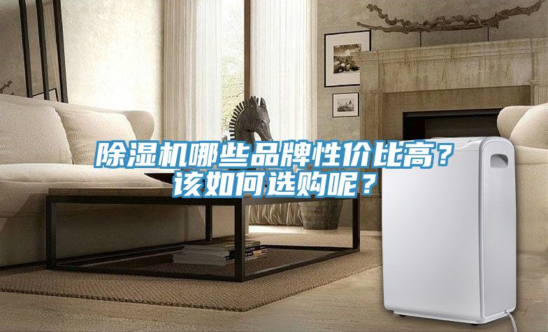 除濕機(jī)哪些品牌性價比高？該如何選購呢？